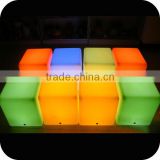Waterproof rechargeable night mood lamp/ color changing outdoor cube light