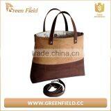 Nature Cork Tote Handbag,portuguese Cork Vegan Handbags Women Tote Bag thumbnail-2