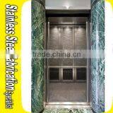 Color Coating Etching Decorative Stainless Steel Elevator Cabin thumbnail-1