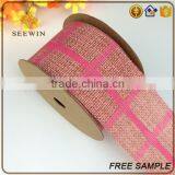 2017 Cheap Wedding Dcorative Wholesale Grosgrain Ribbon With Mesh Fabric thumbnail-3