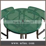 (TB15) Arlau Outdoor Picnic Table, Outdoor Tables and Chairs, Steel Camping Table thumbnail-2