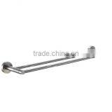 Classic Multi-Purpose Matte Black Zinc Alloy ORB Finishing Bathroom Fixtures and Accessories Wall Mounted Double Towel Bars thumbnail-1