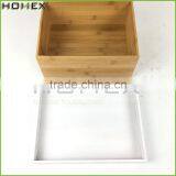 Bamboo Storage Box Storage Basket With Lid Homex BSCI/Factory thumbnail-5