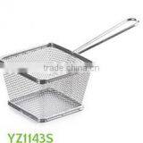 China Manufacture Production Stainless Steel Deep Fryer Basket&mini Fry Basket &stainless Steel Deep Frying Basket thumbnail-3