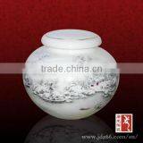Jingdezhen Porcelain Excellent Quality Ceramic Pineapple Jar for Green Tea thumbnail-1