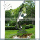 Attractive Luxury Outdoor Stainless Steel Bright Color Sculpture thumbnail-1