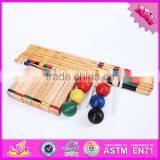 2016 Outdoor or Indoor Children 6 Group of Wooden Professional Croquet W01A169 thumbnail-2