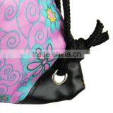 Cheap Promotion Polyester Nylon Gym Sport Drawstring Bag thumbnail-6