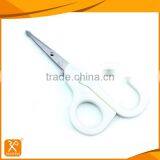 FDA Hot Sale White PP Handle Beauty Baby Toe Nail Scissors thumbnail-1