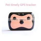 Mini Pet Waterproof GPS Tracker Dog Cat Timely Tracking Device DIY Dog Collars GPS LBS Tracker thumbnail-1