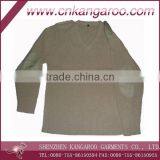 Men's 80% Wool 20% Acrylic Sweater With Long Sleeve thumbnail-1