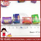 Magic VC Cube Bubble Gum With Cartoon Tattoo Paper in Apple Shape Bottle thumbnail-4