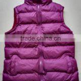 100% Polyester Ladies Sleeveless Fleece Padded Vest in Winter thumbnail-2