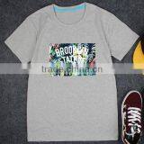 100% Cotton Custom Screen Printing T-Shirt Digital Printing Men T-shirt thumbnail-5