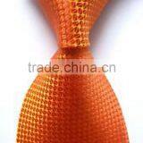 Exquisite Orange Silk Necktie, Special for Party, Ceremony, Feast, Banquet Wear thumbnail-1