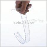 Kearing High Quality Transparent Sandwich Line T Sharped Draft Ruler 1.2mm Thick Plastic Rulers#T1204 thumbnail-1