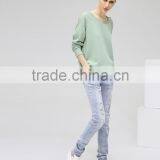 Autumn Latest New Design Women Funky Ripped Denim Jean Pants thumbnail-1