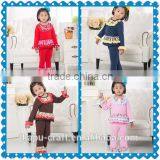 Thanksgiving Pumpkin Outfits Girls Ruffle Outfits ,baby Girl Clothes,Lovely Baby Girl Pumpkin Pattern Outfit thumbnail-1