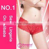 High Quality Elegant Lace Ladies Shorts Breathable Sexy Underwear Sexy Mature Underwear thumbnail-2