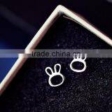 2016 New Skull Stud Earring, Hollow Style Cuff Earrings, Unique Gift Idea for Father's Day thumbnail-2