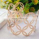 Simple Hollow Design Cuff Bangle Fashion Women Style Cuff Bangle for Valentine's Gifts 2016 thumbnail-6