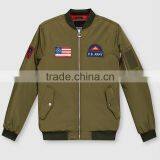 Best Selling Men's Patch Jacket Bomber Jacket Custom Men's Clothing thumbnail-2