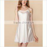 OEM Service Women Sleepwear Round Neck Slip Sexy Nighty thumbnail-3