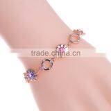 Zm33716a Fashion Wholesale Gold Plated Colorful Bracelet Jewelry thumbnail-2