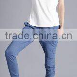100% Cotton Wholesale Gym Women Fitness Jogger Pants Slim Fit Women Sweatpants thumbnail-4