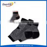 Compression Foot Sleeve 1 Pair Heel Support/ Toeless Ankle Sock thumbnail-5