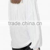 Runwaylover EY2356B Hot Sale 2017 Ladies Elegant Stand Collar Loose Blouse thumbnail-2