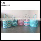 Monogrammed Polka Dot Easter Bucket thumbnail-1