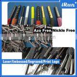 Customized Strings Metal Aglets for Lace - Zinc-Alloy Metal Aglets for Shoes Decoration - Custom Laser Logo Metal Aglet Crimp thumbnail-6