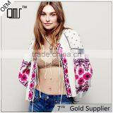 2017 OEM Ladies Embroidered Vintage Swingy Home Coat thumbnail-1