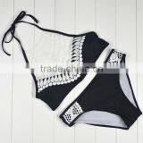 Polyester Bikini Different Size for Choice & Padded Blue Girls Swimwear 59377 thumbnail-1