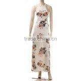 2017 New Side Slit Dress Summer Beach Fashion Chiffon Women Long Dress thumbnail-4