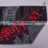 High Color Fastness Waterproof Waffle Golf Towel thumbnail-3