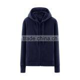 Super Soft Heavy Thick Navy Fleece Hoodies for Men Guangzhou Clothing Factory thumbnail-1