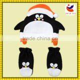 Fty Design EN71 Penguin Hat Party Ideas Baby Hat&glove for Party thumbnail-1