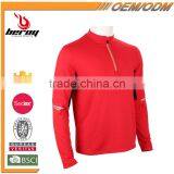 Wholesale Mens Plain Long Sleeve Thermal T Shirt for Sports Fitness thumbnail-3