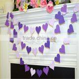 Creative Garland/ Heart Banner Garland Sign Tag Vintage Wedding thumbnail-2