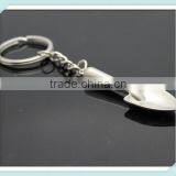 Novelty Mini Shovel Keychains Metal Spade Keyrings