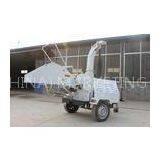 Small Dural Mechanical / Hydraulic Wood Chipper With CE Approved