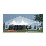 Aluminum Frame 10 X 20 White Outdoor Wedding Tent Double PVC for 500 People