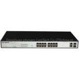 16+2G SFP/TX Combo-Port 10/100Mbps 802.3at PoE Switch