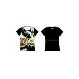 hot sale sublimation digital printing casual T-shirts all-match women's quick-dry clothes