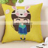 New Cute Cartoon Characters Printed Car Throw Pillow thumbnail-5