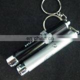 Metal Mini Flashlight Advertisment Projector Keyring