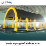 Inflatable Pool Tent / Newest Rectangular Inflatable Swimming Pool Cover