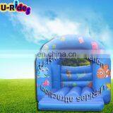Small Ocean World Inflatable Jumping Bounce House for Kids Party thumbnail-1